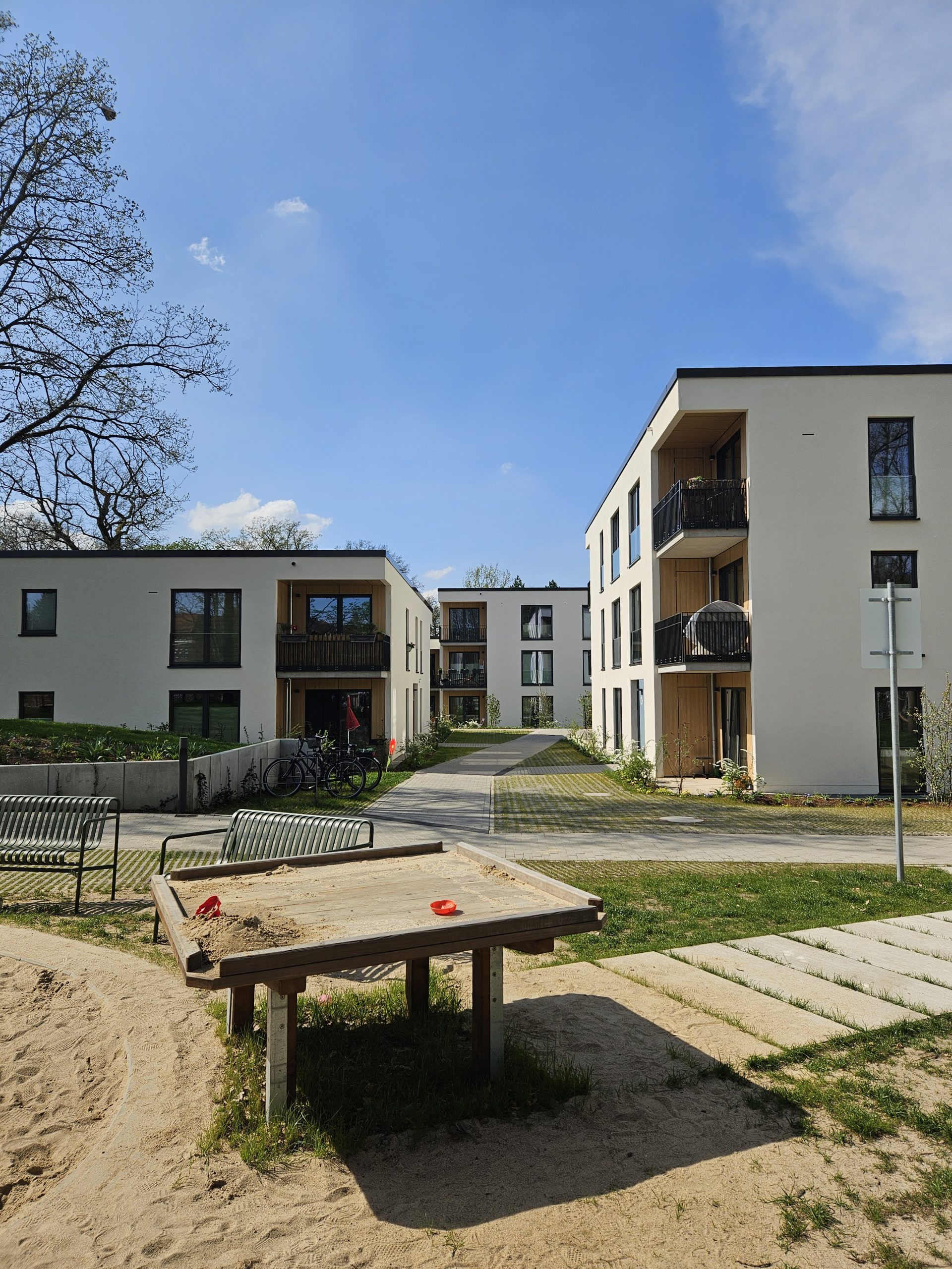 STATTBAU-2 Fassadenansicht der Baugemeinschaft Koopser Köppe