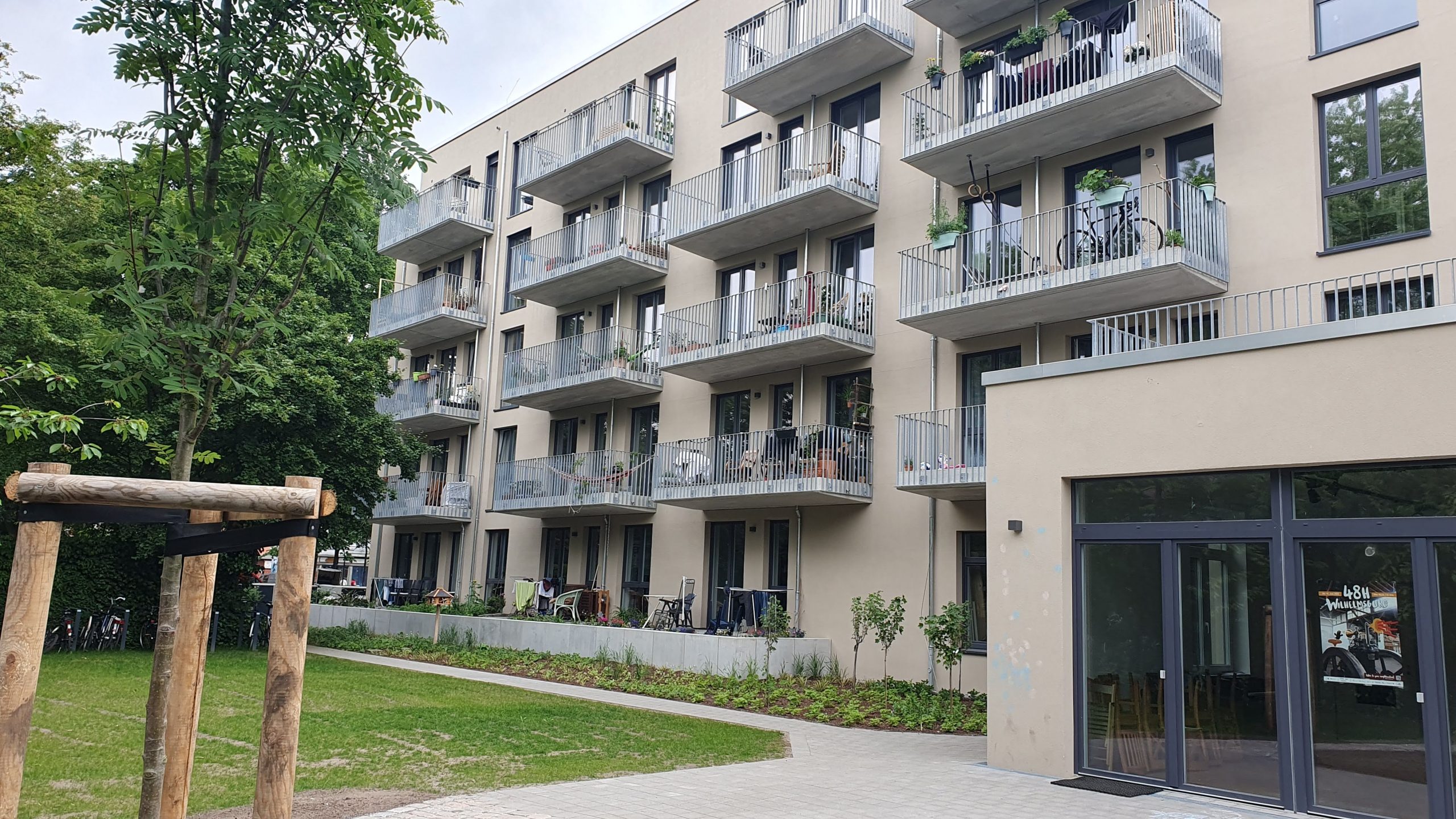 STATTBAU_Warderlüüd eG_Rückseite Rückansicht Warderlüüd Projekt